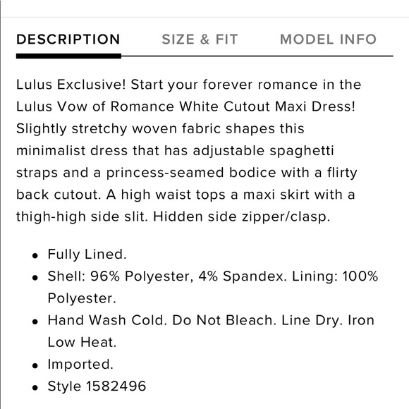 Lulu’s Vow of Romance White Cutout Maxi Dress - Picture 6 of 6